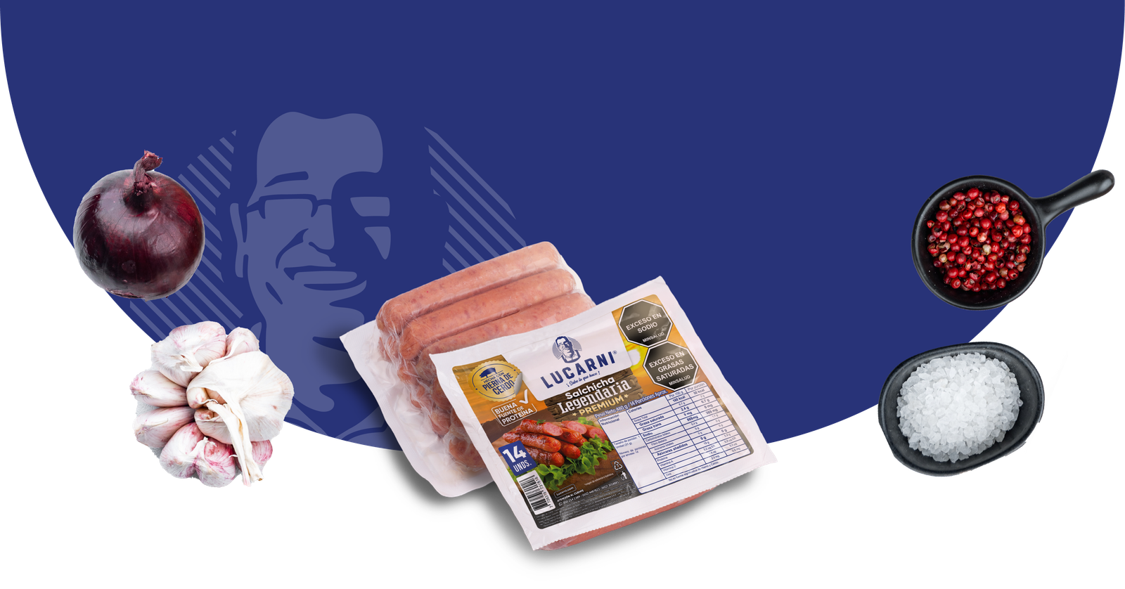 Salchicha Legendaria Premium Lucarni